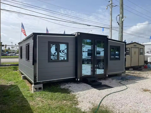 Prefabricated Tiny Homes Expendables Folding Mobile Home